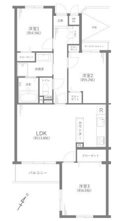  3LDK