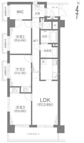  3LDK{WIC