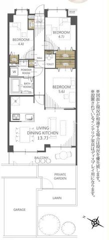  3LDKE쓌E1KEtEpԏiz900~jLI