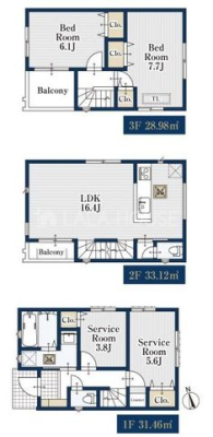  3����2SSLDK�E������E�J�[�X�y�[�X�Q��I