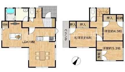  3LDK�E�k���쐼�p�n�E�J�[�X�y�[�X1��I