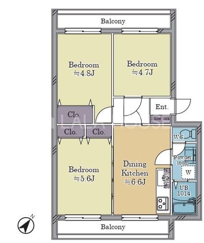  3DK�E�쓌�����E4�K�E�z����ǍD��