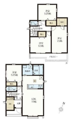  A����4LDK�{WIC�{SIC�E������E�J�[�X�y�[�X����Q��I