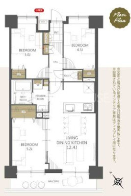  3LDK�E2�K�쐼�����E�z����ǍD��