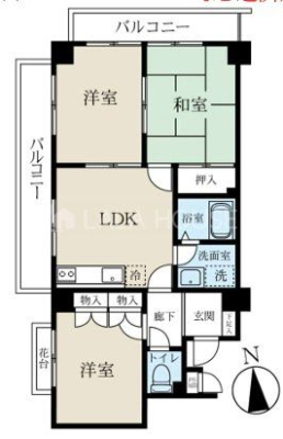  3LDK�E������E1�K�E�p�����E��ʃo���R�j�[��
